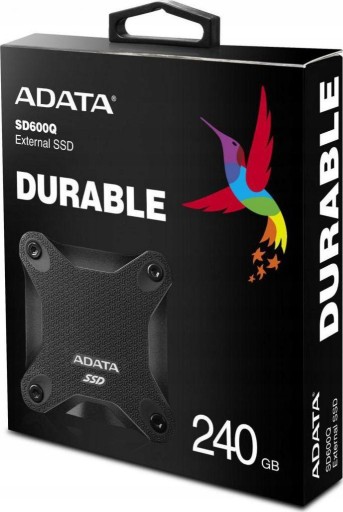 Zdjęcie oferty: Dysk SSD Adata SD600Q 240GB 2.5'' 440 MB/s USB 3.2