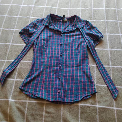 Zdjęcie oferty: Bluzka w kratkę H&M rozm. 152-158