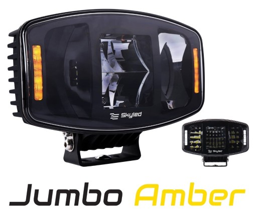 Zdjęcie oferty: Reflektor SKYLED Jumbo Amber FULL LED 10’’ 