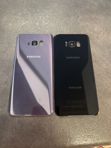 Zdjęcie oferty: Samsung s8 plus fiolet/czarny klapka oryginał