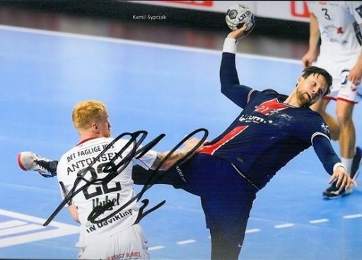 Zdjęcie oferty: Syprzak Kamil FC Barcelona piłka ręczna autograf 