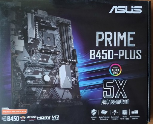 Zdjęcie oferty: Asus Prime B450-Plus + Ryzen 3 3200g