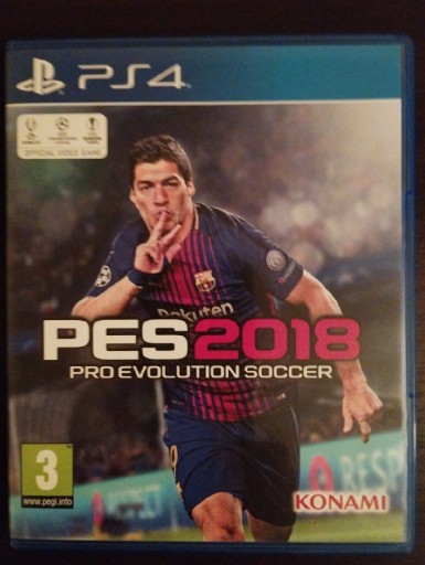 Zdjęcie oferty: Pes 2018 pro Evolution soccer ps4