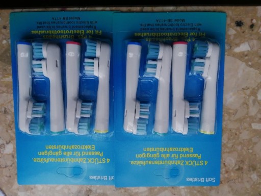 Zdjęcie oferty: Zamiennik do szczoteczki Oral-B, 8 sztuk. Nowe