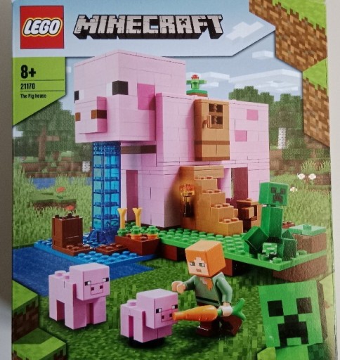 Zdjęcie oferty: LEGO Minecraft 21170  - dom w kształcie świni 