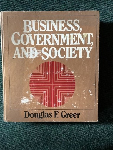 Zdjęcie oferty: Książka „Business, Government, and Society” Dougla