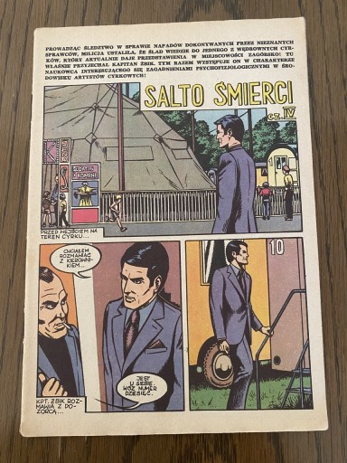 Zdjęcie oferty: Kapitan Żbik. Salto śmieci. wyd. 2 r. 1982 B. Polch W. Krupka komiks PRL