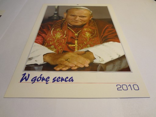 Zdjęcie oferty: Kalendarz ścienny 2010 Jan Paweł II Nowy UNIKAT!