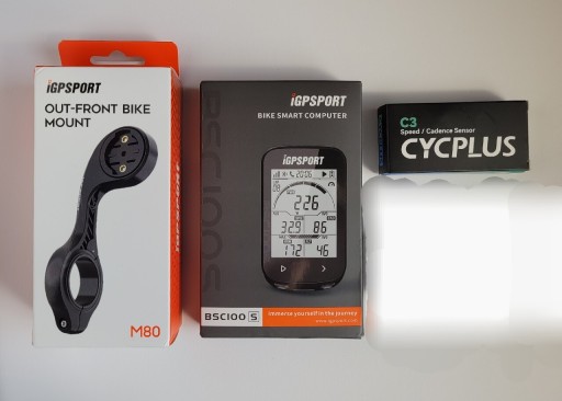 Zdjęcie oferty: IGPSPORT BCS100S+czujnik kad/pr cycplus +uchwyt