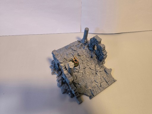 Zdjęcie oferty: Zrujnowana droga prosta s4 (Lost City) RPG D&D Diorama Makieta