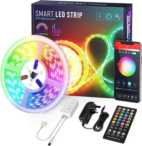 Zdjęcie oferty: Taśma Led Wifi smart 6m RGB pilot 