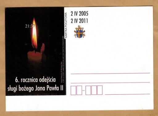 Zdjęcie oferty: 6 rocz śmierci Jana Pawła 2011 Nowy Sącz