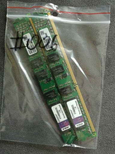 Zdjęcie oferty: #006 2GB DDR3 KINGSTON PC3-10600 KTH9600BS/2G LOW 