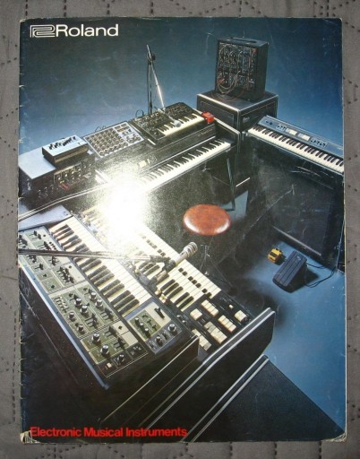 Zdjęcie oferty: Roland - katalog syntezatorów
