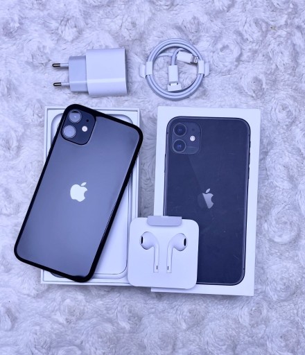 Zdjęcie oferty: iPhone 11 czarny black 64GB stan IDEALNY