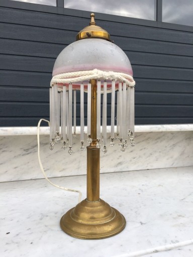 Zdjęcie oferty: Mosiężna Lampka Nocna Vintage