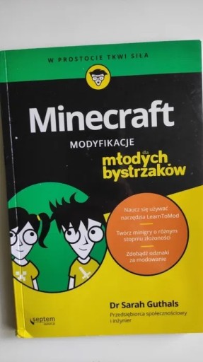 Zdjęcie oferty: Minecraft Modyfikacje młodych bystrzaków Helion poradnik jak grać