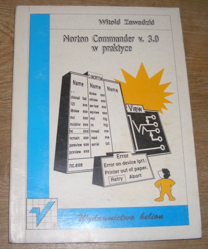 Zdjęcie oferty: Norton Commander V.3.0 w praktyce  Witold Zawadzki