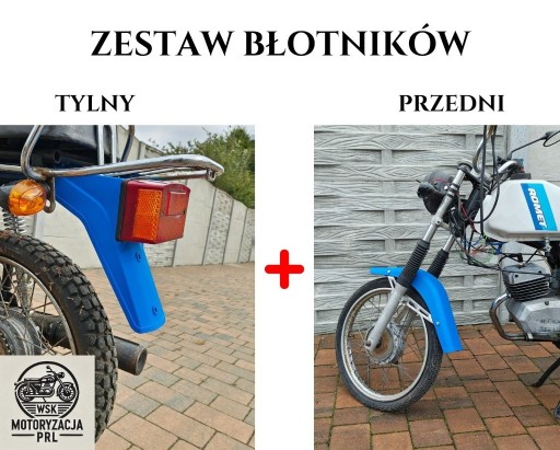 Zdjęcie oferty: Zestaw Błotników Romet Chart 210 (Przód + Tył) | Oszczędź w zestawie