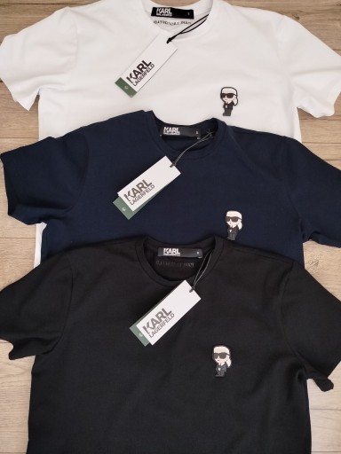 Zdjęcie oferty: OKAZJA nowe koszulki męskie KARL LAGERFELD S M L XL XXL