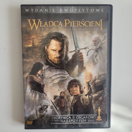 Zdjęcie oferty: Władca Pierścieni Powrót Króla - DVD - wydanie 2pł