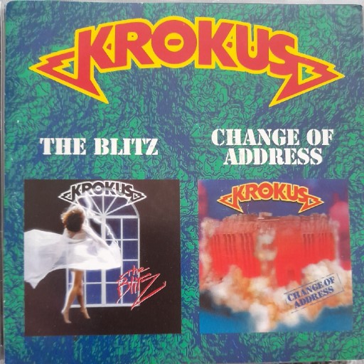 Zdjęcie oferty: 2w1 cd Krokus-Te Blitz+Change Of Address.