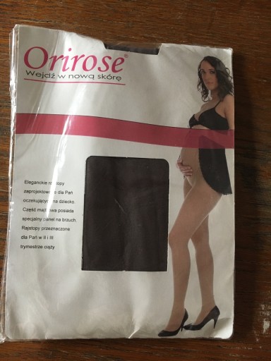 Zdjęcie oferty: Rajstopy ciążowe Orirose 20 den nowe size 3 grafit