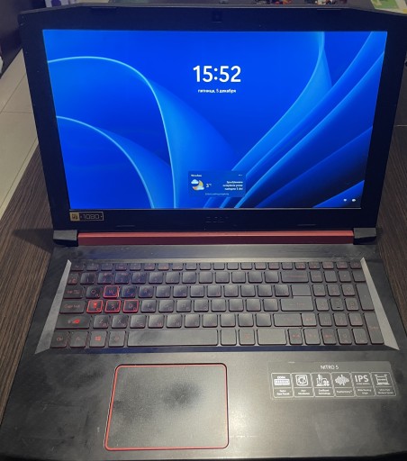 Zdjęcie oferty: Laptop gamingowy ACER NITRO 5