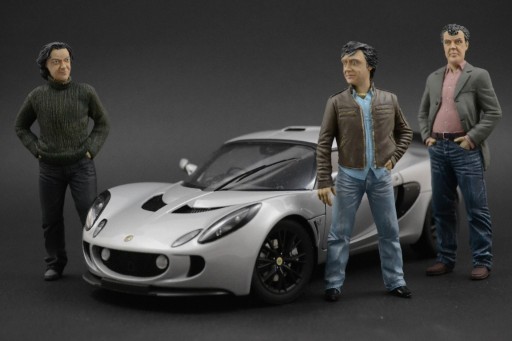 Zdjęcie oferty: Clarkson & Hammond & May Figurki 1:18 Top Gear AA
