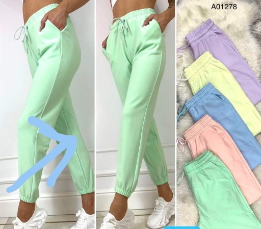 Zdjęcie oferty: Spodnie dresowe damskie Xl/2Xl kolor zielony