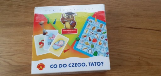 Zdjęcie oferty: Gra edukacyjna Co do czego tato ?