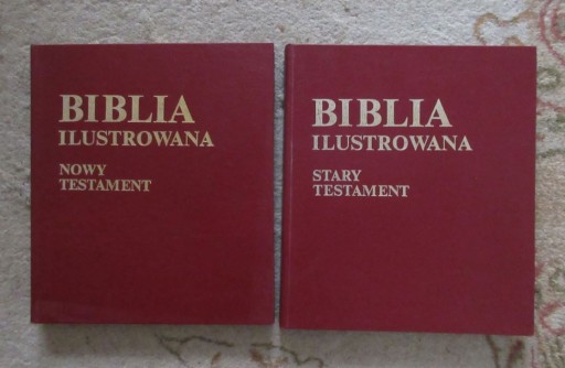 Zdjęcie oferty: 3 książki Biblia ilustrowana Stary i Nowy testamen