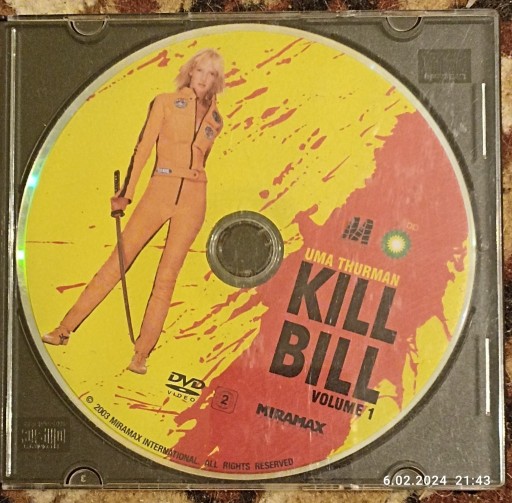 Zdjęcie oferty: DVD KILL BILL 1 - Tarantino PEŁNE WYD=NAJTANIEJ !