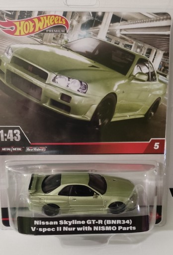 Zdjęcie oferty: Hot Wheels Premium Nissan Skyline GT-R 1:43