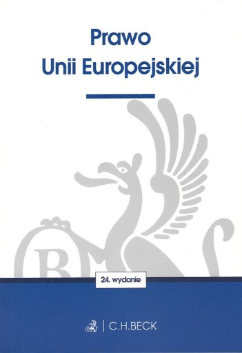 Zdjęcie oferty: PRAWO UNII EUROPEJSKIEJ