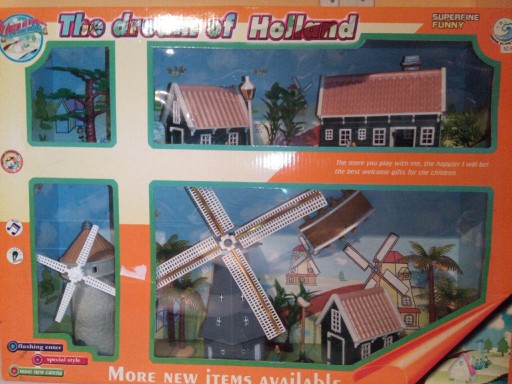 Zdjęcie oferty: Zestaw - domki holenderski i wiatraki. 