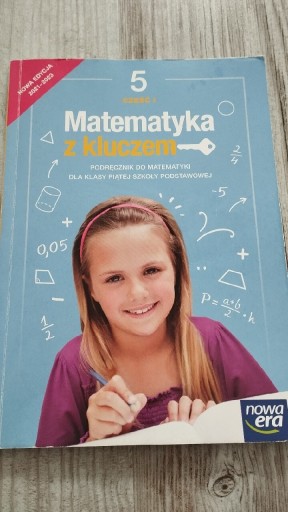 Zdjęcie oferty: Matematyka z kluczem kl 5 Nowa era cześć 1 