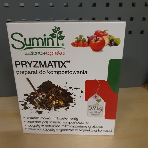 Zdjęcie oferty: Sumin Pryzmatix preparat do kompostowania 0,9kg