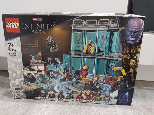 Zdjęcie oferty: LEGO Super Heroes 76216 Zbrojownia Iron Mana