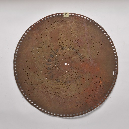 Zdjęcie oferty: Płyta do Polifonu z XVIII-XIX. Średr. 39,5cm 