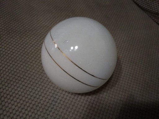 Zdjęcie oferty: Klosz szklany kula żyrandol - 14/4 cm
