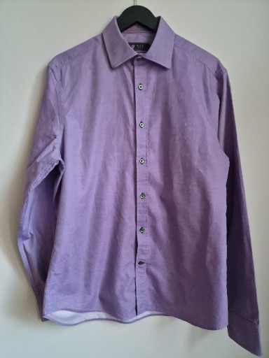 Zdjęcie oferty: Riley bawełniana fioletowa koszula męska  M