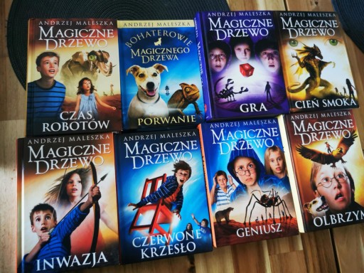 Zdjęcie oferty: Seria książek Andrzej Maleszka Magiczne Drzewo 15 sztuk