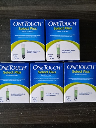 Zdjęcie oferty: One Touch Select Plus Paski, 250szt Wys.Gratis ! 