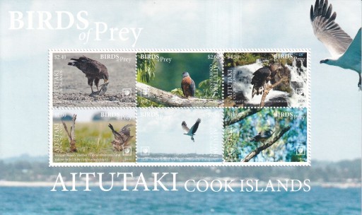 Zdjęcie oferty: Aitutaki 2017** cena 30,50 zł kat.32,25€ - ptaki