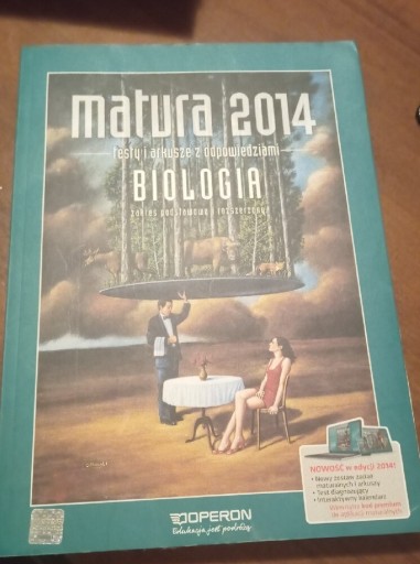 Zdjęcie oferty: Matura 2014 Biologia