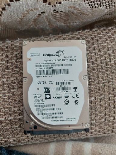 Zdjęcie oferty: Dysk hdd 320GB-sprawny.