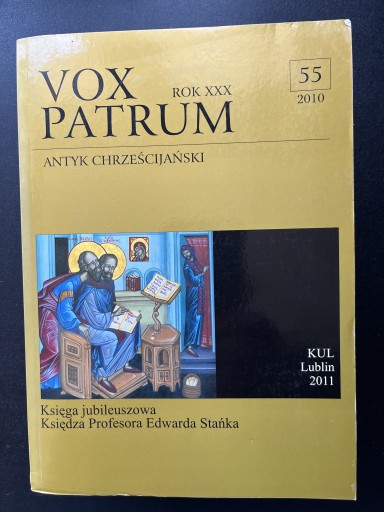 Zdjęcie oferty: Vox Patrum Antyk chrześcijański nr 55