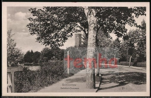 Zdjęcie oferty: CZŁUCHÓW Schlochau wieża Bahnhof - Chaussee
