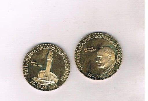 Zdjęcie oferty: medal J.PII Kraków 2002 r